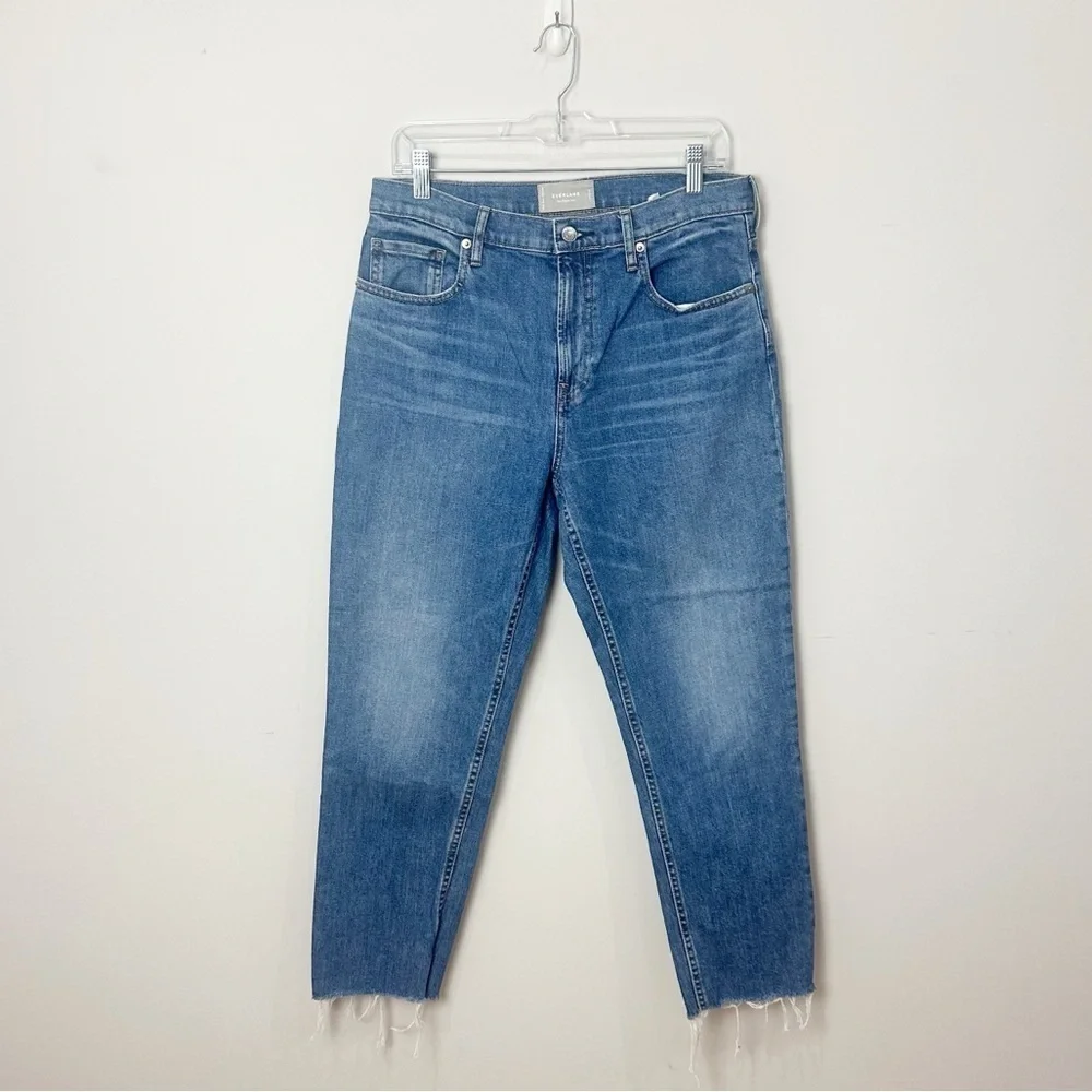 Everlane The Cheeky Jeans Crop Raw Hem